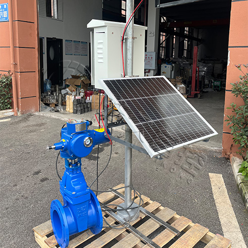 吉林皓久 Z945X-16Q免布线太阳能电动闸阀 农业灌溉 支持远程智能控制